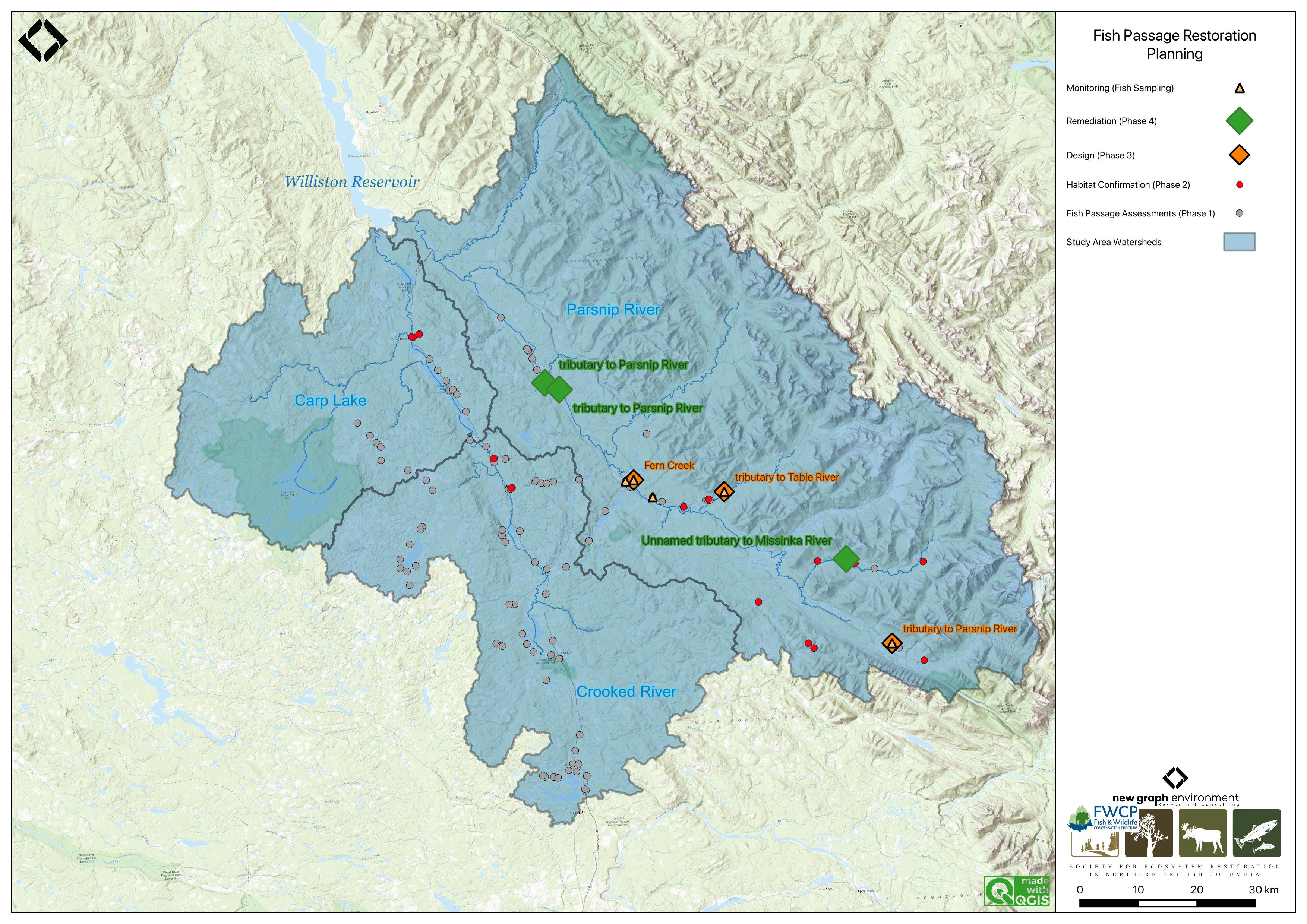 Overview map of Study Area