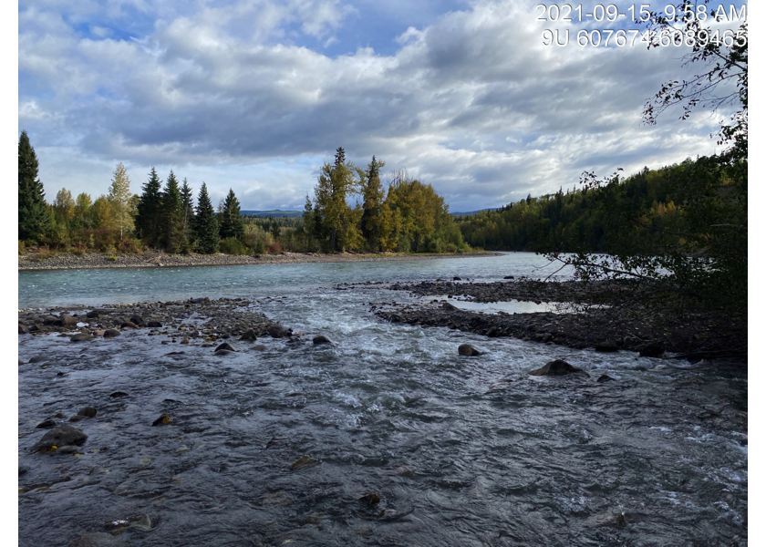 Typical habitat downstream of PSCIS crossing 57944.