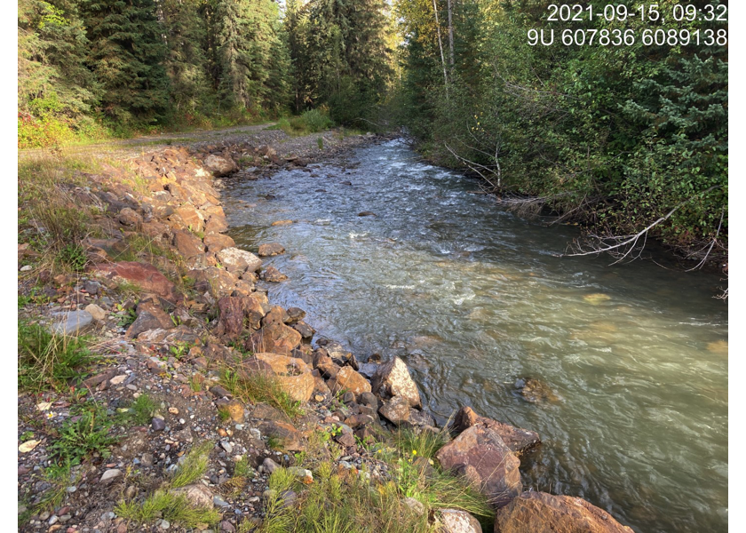 Typical habitat upstream of PSCIS crossing 57944.